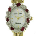 Pierre Cardin Women's Mother of Pearl Dial Watch