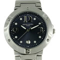 Pierre Cardin Men's Laser Purple Dial Watch