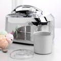 Wolfgang Puck Chrome 1 1/2-quart Ice Cream Maker (Refurb)