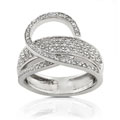 18k White Gold 1/2ct TDW Round Diamond Ring