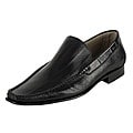 Dolce & Gabbana Men's Eel Skin Leather Loafers