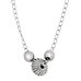 SS Child's Bead Necklace with 13-inch Chain