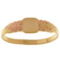 10k Gold Signet Youth Ring w/ Black Hills Gold