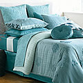 Teal Rose 4-piece Comforter Set