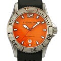 Stuhrling Original 'Regatta' Men's Orange Diving Watch