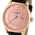 Stuhrling Original Fonzee Rose Goldtone Watch