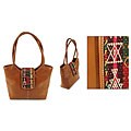 Caramel Style Leather Handbag (Peru)