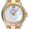 Seiko Women's Aria Goldplated Quartz Watch