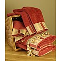 Marquise Red Towels (Set of 6)