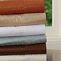 360tc Windowpane Sateen Sheet Set
