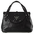 Celine Black Leather Satchel