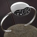 Sterling Silver Solar Eclipse Cuff (Mexico)