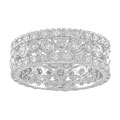 18k White Gold 1 1/2ct TDW Diamond Eternity Band
