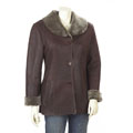 Aston Shawl Collar Women's Shearling Coat
