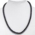 Hematite and Copper Beaded Necklace