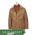 Aston Button Front Shearling Men's Coat