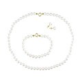 14k Yellow Gold Freshwater Pearl Set (Set of 3)