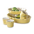 Mayfair & Jackson 6-piece Ruffle Stoneware