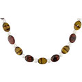 Tiger Eye Bead & FW Pearl Necklace