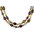 Two-Strand Multi-Gemstone Necklace