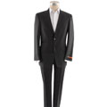 Hart Schaffner & Marx Men's Charcoal Traveler Suit