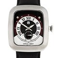 Charles Hubert Men's Inlaid Black Dial Watch