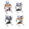 Ergonomically Designed Space-Saver Computer Desk