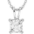 14k White Gold 1/4ct TDW Diamond Necklace