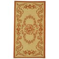 Indoor/ Outdoor Courtyard Terracotta Garden Rug (2' x 3'7)