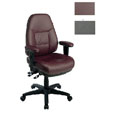 Office Star Ergonomic High Back Leather Chair