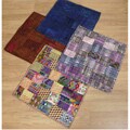 Embroidered Patchwork Floor Pillow Cover (Guatemala)