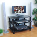 Freeson 32-inch Black TV Stand