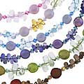 Coin Pearl and Semi-precious Stone Necklace (USA)