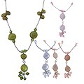 Liquid Silver, Pearl & Crystal Necklace (USA)