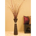 Mini Roses in Plantation Floor Vase