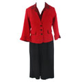 Studio I Red and Black Dress
