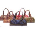 Rina Rich Rivet Trim Satchel Bag