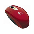 Refurbished Logitech Red V200 Cordless Mouse