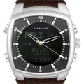 Giordano Men's Multifunction Leather Watch