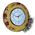 Floral Garden Decorative Clock