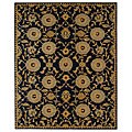 Medallions Navy Rug (9' x 12')