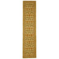 Ancestral Tree Ivory Green Rug (2'3 x 8')