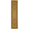 Heirloom Ivory and Gold Rug (2'3 x 10')