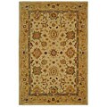 Heirloom Ivory and Gold Rug (6' x 9')