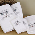 Vohann Cat Eyes Towels (Set of 6)