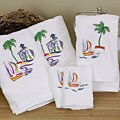 Vohann Martinique White Towels (Set of 6)
