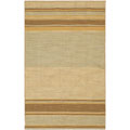 Hand-knotted Ansal Light Grey Wool Rug (4' x 6')