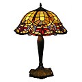 Tiffany-style Green Cesar Table Lamp