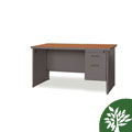 Marvel 48-inch Single Pedestal Steel Desk