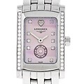 Longines DolceVita Women's Pink Dial Diamond Watch